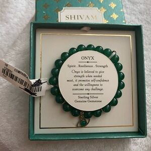 Evil Eye Onyx Bracelet- New!